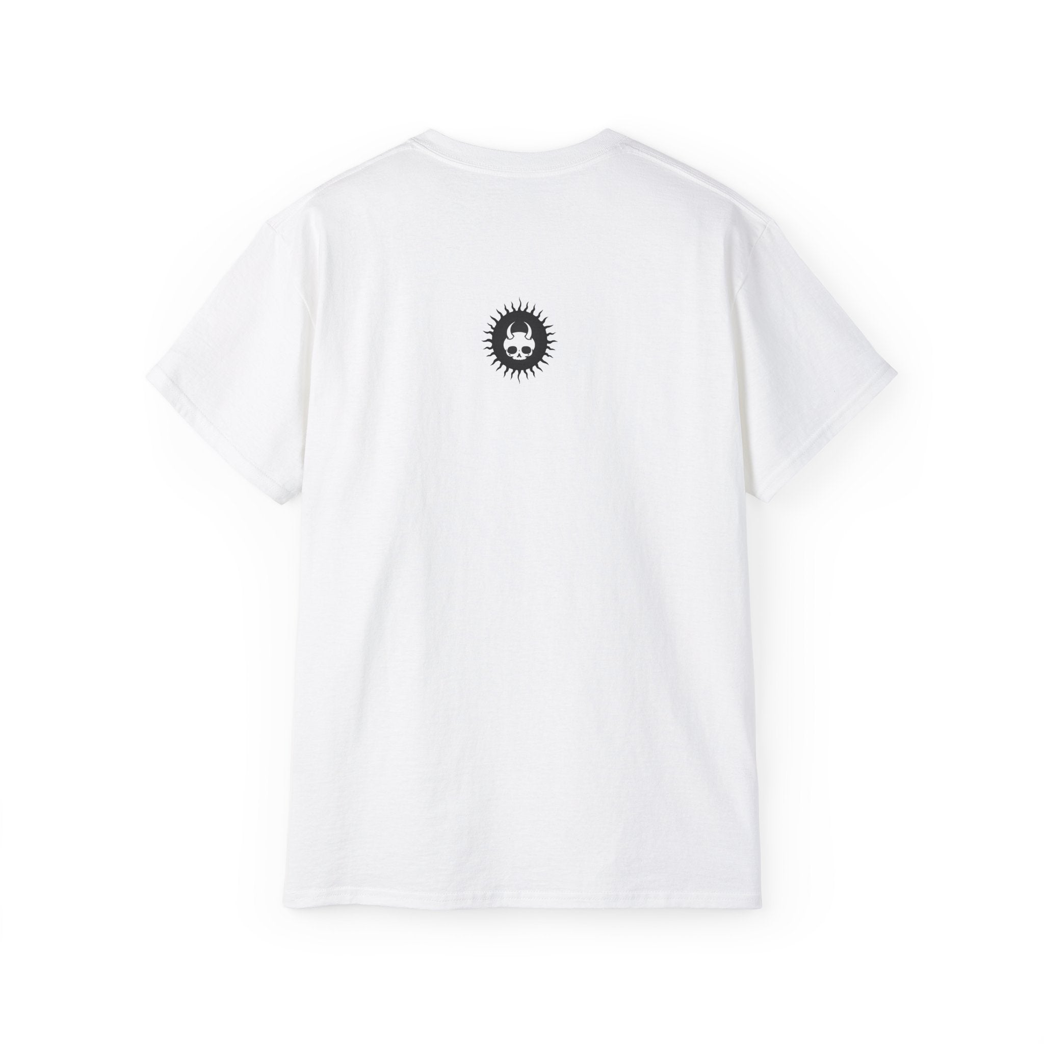 Spook-Rock - Unisex Cotton Tee (Front) - Damned Threads